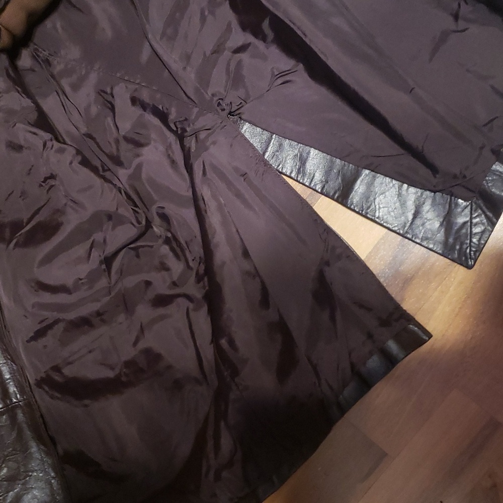 Bermans mens brown Leather jacket 46 - Picture 5 of 8